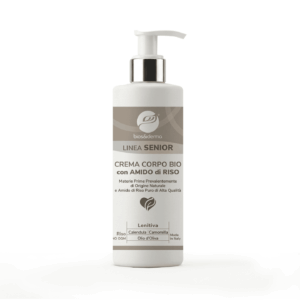 Crema corpo bio con amido di riso – Linea senior (200 ml)